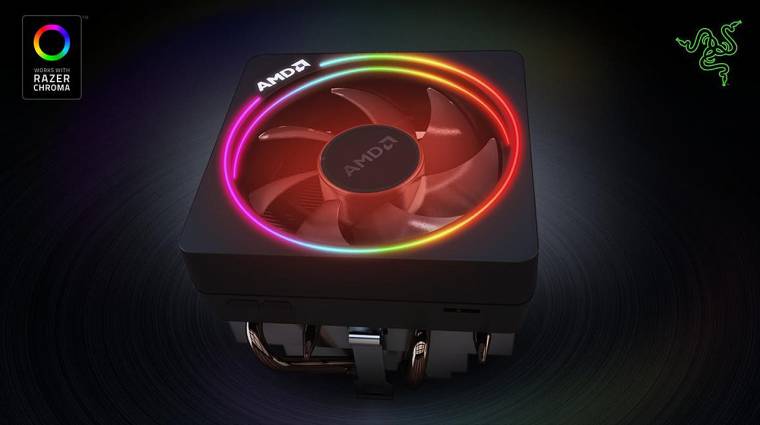 Razer Chroma világítást kapnak az AMD Wraith Prism hűtők kép