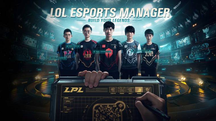 Készül a League of Legends e-sport menedzser bevezetőkép