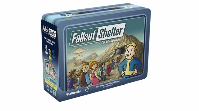 Már a Fallout Shelter társasjáték doboza is remek bevezetőkép