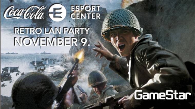 Retro Lanparty - mi is megmérettetjük magunkat a Coca-Cola Esport Center Call of Duty 2 versenyén bevezetőkép