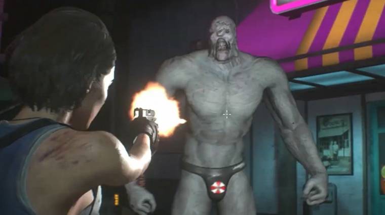 Napi büntetés: a Resident Evil 3 Remake fürdőruhás Nemesise  biztos visszatér rémálmaitokban bevezetőkép