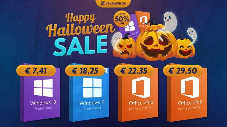 Félelmetesen jó halloweeni akciók Windows 10 és Office rendszerekre kép