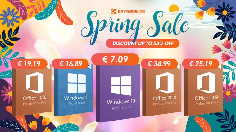 Kezdd a tavaszt új Windows vagy Office szoftverekkel! kép