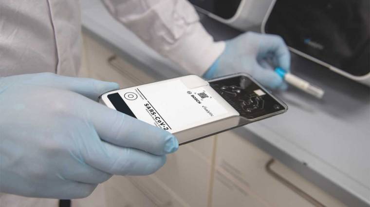 A Bosch új koronavírus-tesztje 39 perc alatt megbízható eredményt ad kép