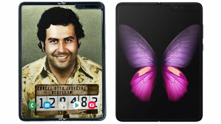 Átverés lehet a Samsungot másoló új, összehajtható Escobar okostelefon kép