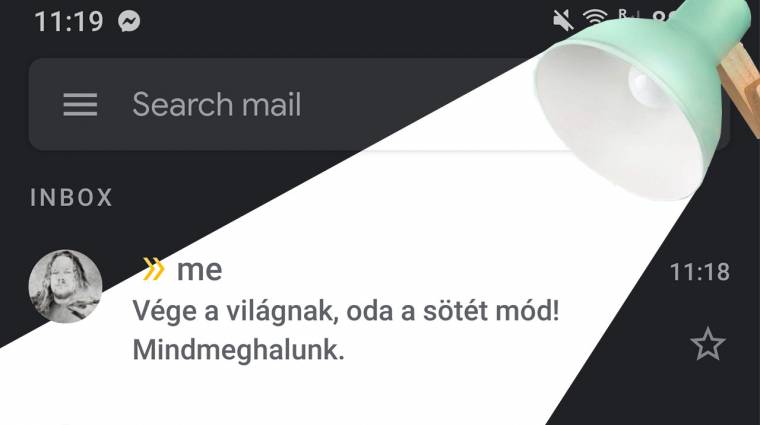 Sokaknál eltűnt a Gmail app sötét módja kép