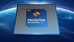 Olcsó 5G-s mobilokba érkezik az új MediaTek Dimensity 720 rendszerchip kép