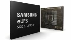 Már idén csúcsmobilokba kerülnek a Samsung UFS 3.1 tárhelyei kép