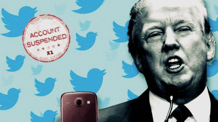 Egy Twitter fiók frappáns görbe tükröt tartott Donald Trump elé kép