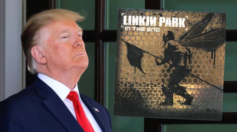 A Linkin Park zenekar miatt tűnt el Donald Trump tweetje kép