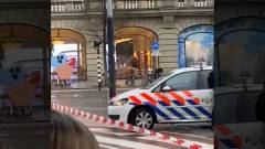 Videón az amszterdami Apple-boltban kialakult túszdráma utolsó pillanatai kép