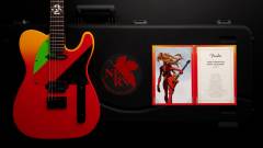 Az Evangelion stílusában készít hangszert az egyik legnevesebb gitárgyártó cég kép