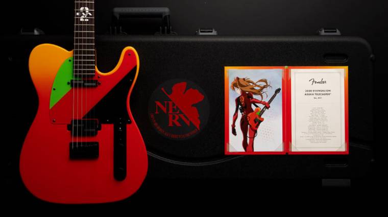 Az Evangelion stílusában készít hangszert az egyik legnevesebb gitárgyártó cég bevezetőkép