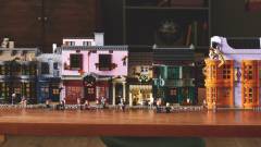 Méretes Harry Potter LEGO-készlet kelti életre az Abszol utat kép