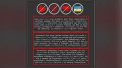 Ukrajnát hatalmas kibertámadás érte kép