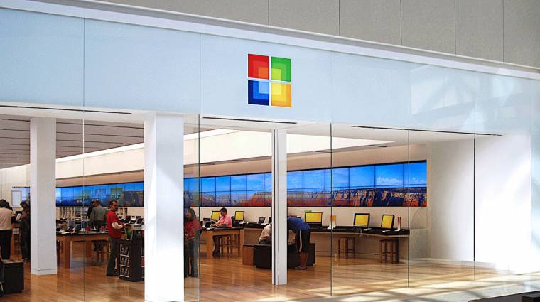 Minden saját boltját bezárja a Microsoft kép