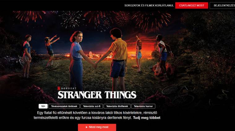 Ingyenes oldalt indított a Netflix kép