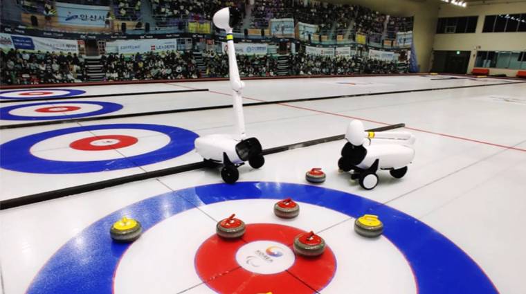 Leverte az embereket curlingben a mesterséges intelligencia kép