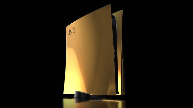 Nem meglepő módon egy vagyonba kerül majd az aranyozott PS5 bevezetőkép