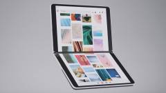 Az Apple összehajtható képernyőjű laptop-tablet hibriden dolgozhat kép