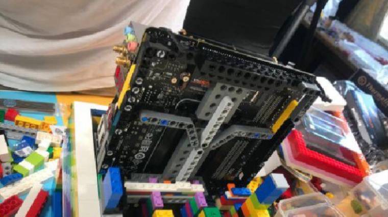Ez a LEGO PC tökéletesen működik, egy GTX 1660 GPU-val játszani is lehet vele bevezetőkép