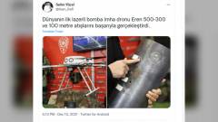 Az új török drón lézersugárral képes megsemmisíteni a bombákat kép