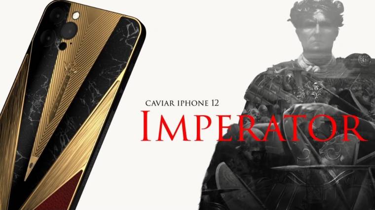Aki azt hiszi, hogy az iPhone 12 drága, az nem látta az arany borítású változatot kép