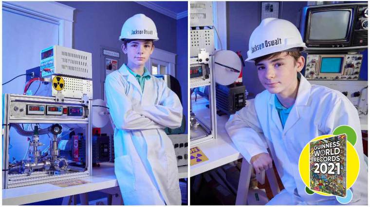 Hivatalosan is Guinness-rekorder a 12 éves fiú, aki szülei házában rakott össze egy fúziós reaktort kép
