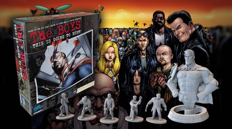 Csak tegnap indult el a The Boys társasjáték Kickstarter-kampánya, de máris majdnem összejött rá a pénz bevezetőkép