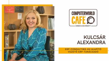 Computerworld Café: vendégünk Kulcsár Alexandra ERP-szakértő kép