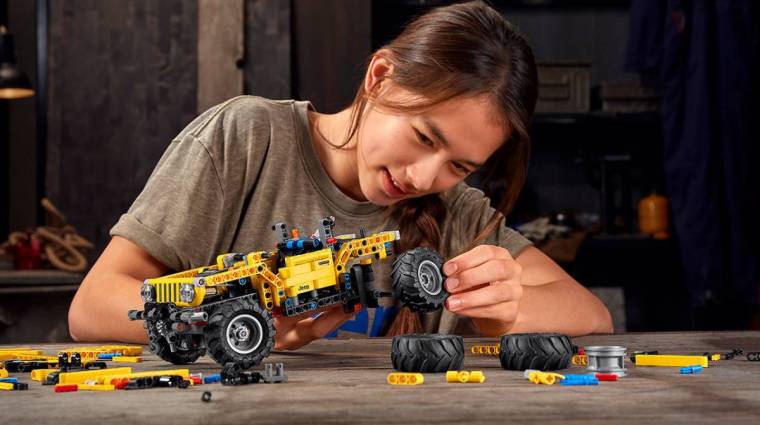 Történelmet ír a LEGO Jeep Wrangler bevezetőkép