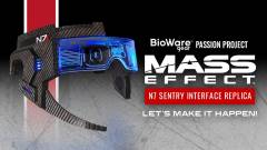 Elkészül az igazi Mass Effect N7 Sentry szemüveg, már ha elegen megrendelik kép