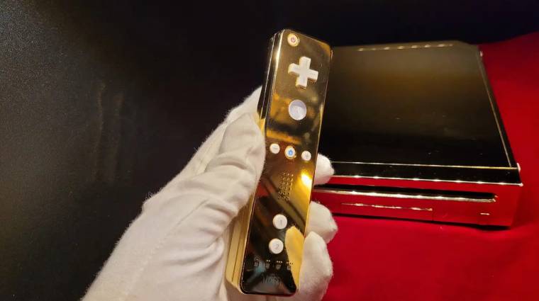 Bárki elviheti a 24 karátos arannyal bevont Nintendo Wii konzolt, amit II. Erzsébetnek szántak bevezetőkép