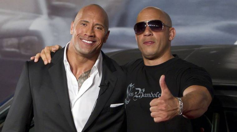 Dwayne Johnson nem kér Vin Diesel szeretetéből kép