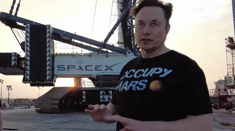 Elon Musk a Starlink-műholdak új generációjáról mesélt kép