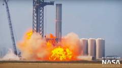 Váratlanul felrobbant a SpaceX rakétája kép