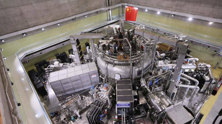 Új világrekordot állíthatott fel a kínaiak fúziós reaktora - több mint tízszer lehetett melegebb a Napnál kép
