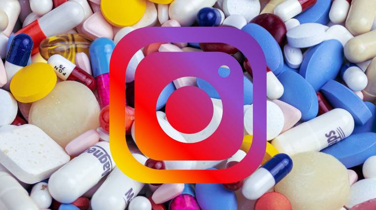 Gyógyszerdílerekkel köti össze a kiskorúakat az Instagram kép