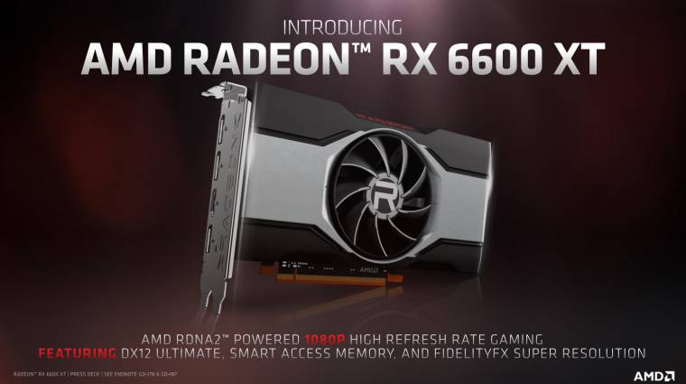 Gamer vagy, de nem érdekel a 4K? Akkor neked találták ki a Radeon RX 6600 XT-t kép
