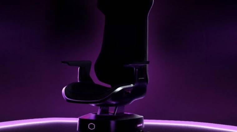 Megrengeti a világod a Cooler Master és a D-BOX rezgőmotoros gamer széke kép