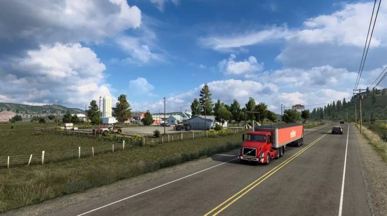Húszperces gameplay videón láthatjuk az American Truck Simulator új kiegészítőjét bevezetőkép