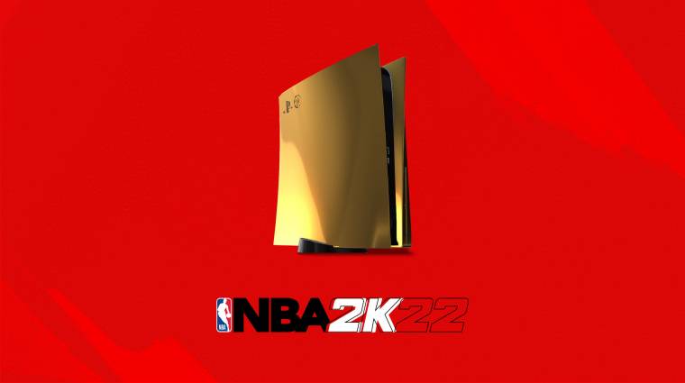 24 karátos PlayStation 5-öt lehetett nyerni az NBA 2K22-vel bevezetőkép