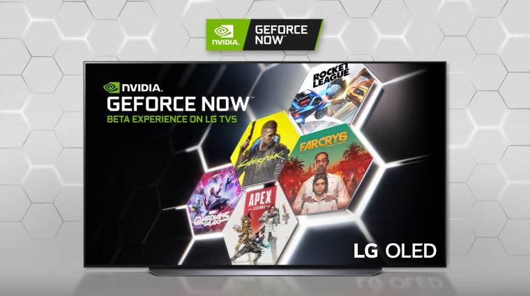 Megérkezett a GeForce Now egyes LG tévékre, konzol nélkül játszhatjuk a legújabb játékokat is kép