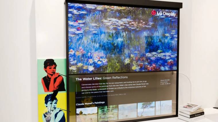 Forradalmasítaná az áttetsző kijelzők használatát az LG Display kép