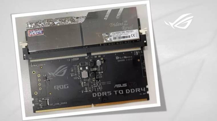 DDR4-gyel is kompatibilissé teszi a DDR5-ös foglalatokat az Asus új átalakítója kép