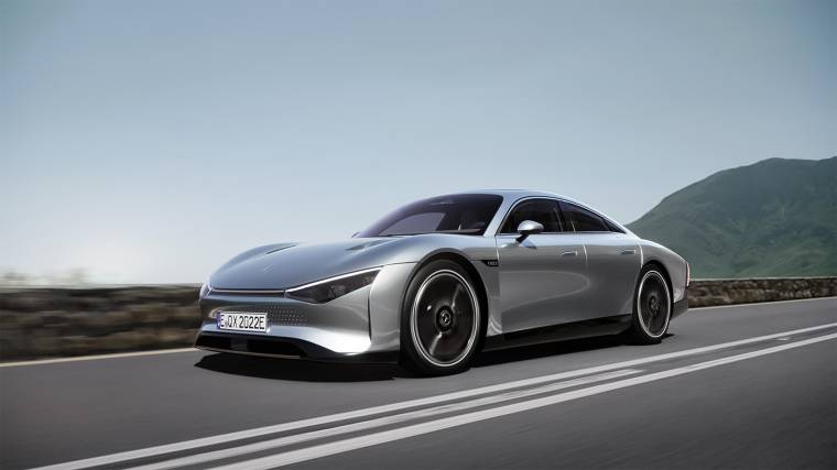 A koncepcióautót nem lehet majd megvásárolni, de a fejlesztések bekerülhetnek a jövőbeni modellekbe (Fotó: Daimler)