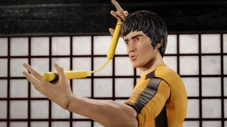 Több harcpózt leutánoz a legújabb Bruce Lee játékfigura bevezetőkép