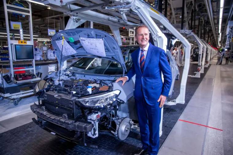 Herbert Diess Volkswagen-vezér szerint a biztonságos önvezetés csak LiDAR-ral képzelhető el (Fotó: Volkswagen)