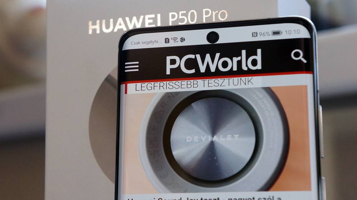 Huawei P50 Pro teszt – lehet győzni kettős hátrányból? kép