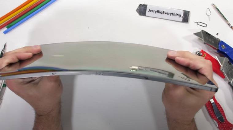 Brutálisan megkínozták a Samsung Galaxy Tab S8 Ultra tabletet, kiderült, mit bír kép